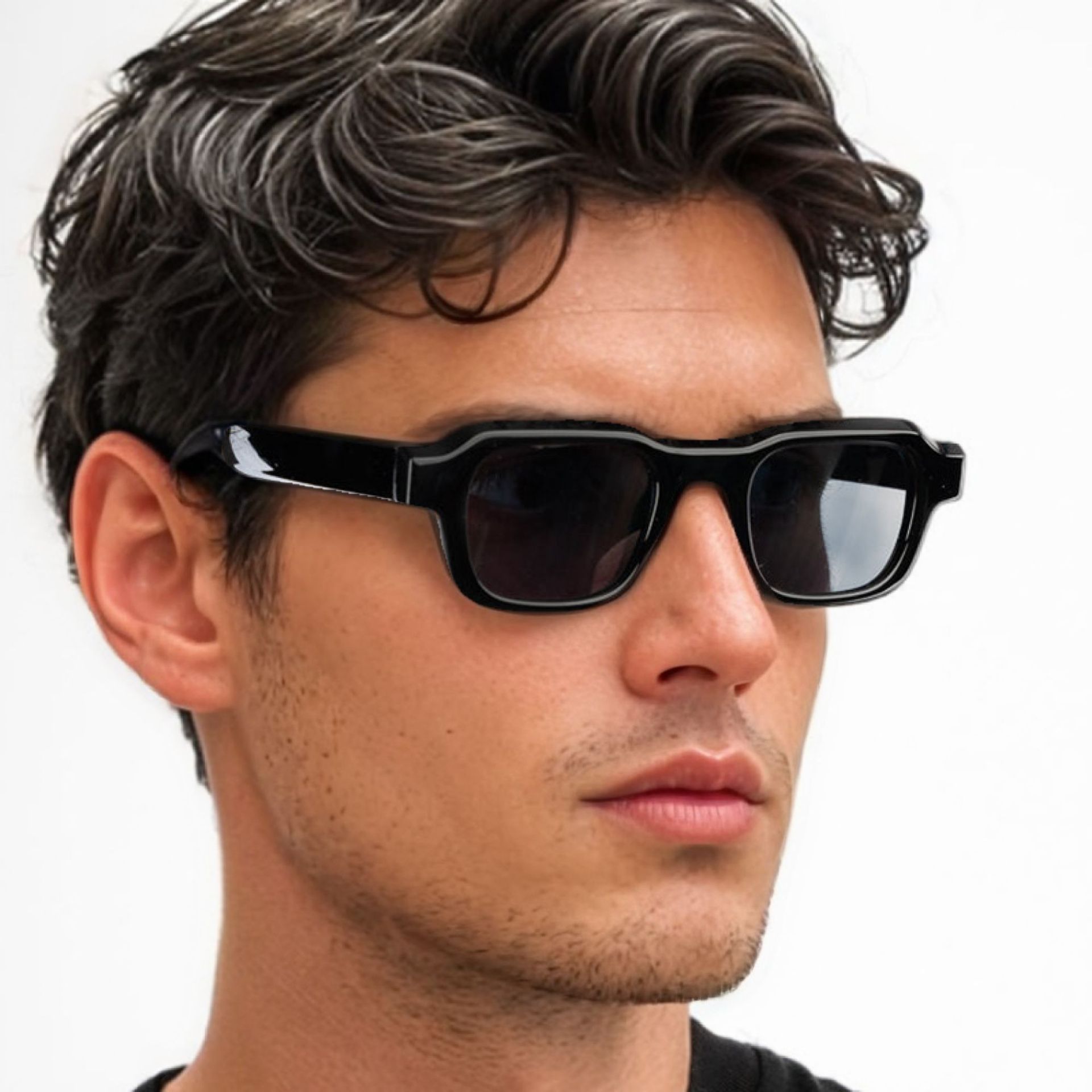 Vintage Fashion Aesthetic - Women Vintage Rectangle Frame Sunglasses Fashion