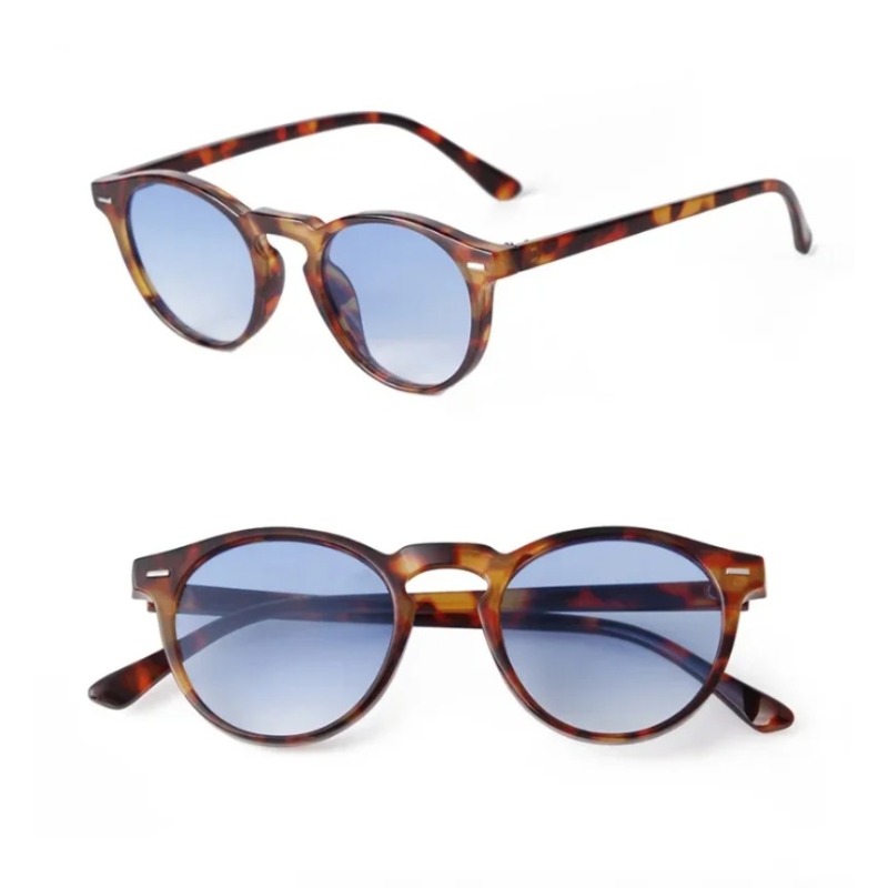 Vintage Fashion Aesthetic - Vintage Fashion Round Sunglasses Women Men