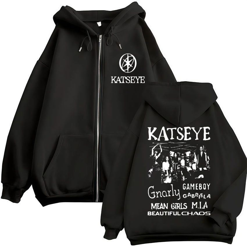 Vintage Fashion Postcards - Kpop Katseye Beautiful Chaos Album Zip