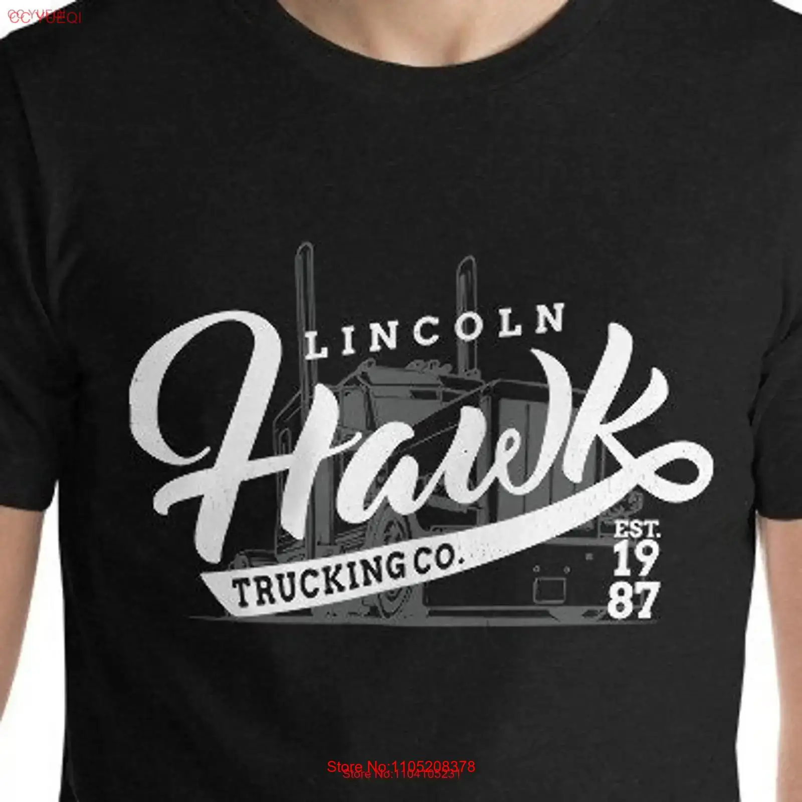 Lincoln Hawk Trucking Co T Shi - Vintage Fashion Knitwear のレビューと価格