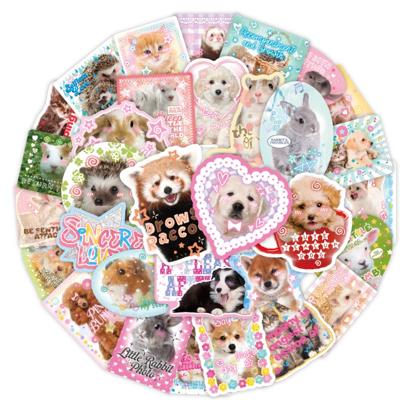 50pcs/set Kawaii Fashion Scrap - Vintage Fashion Magazine のレビューと価格