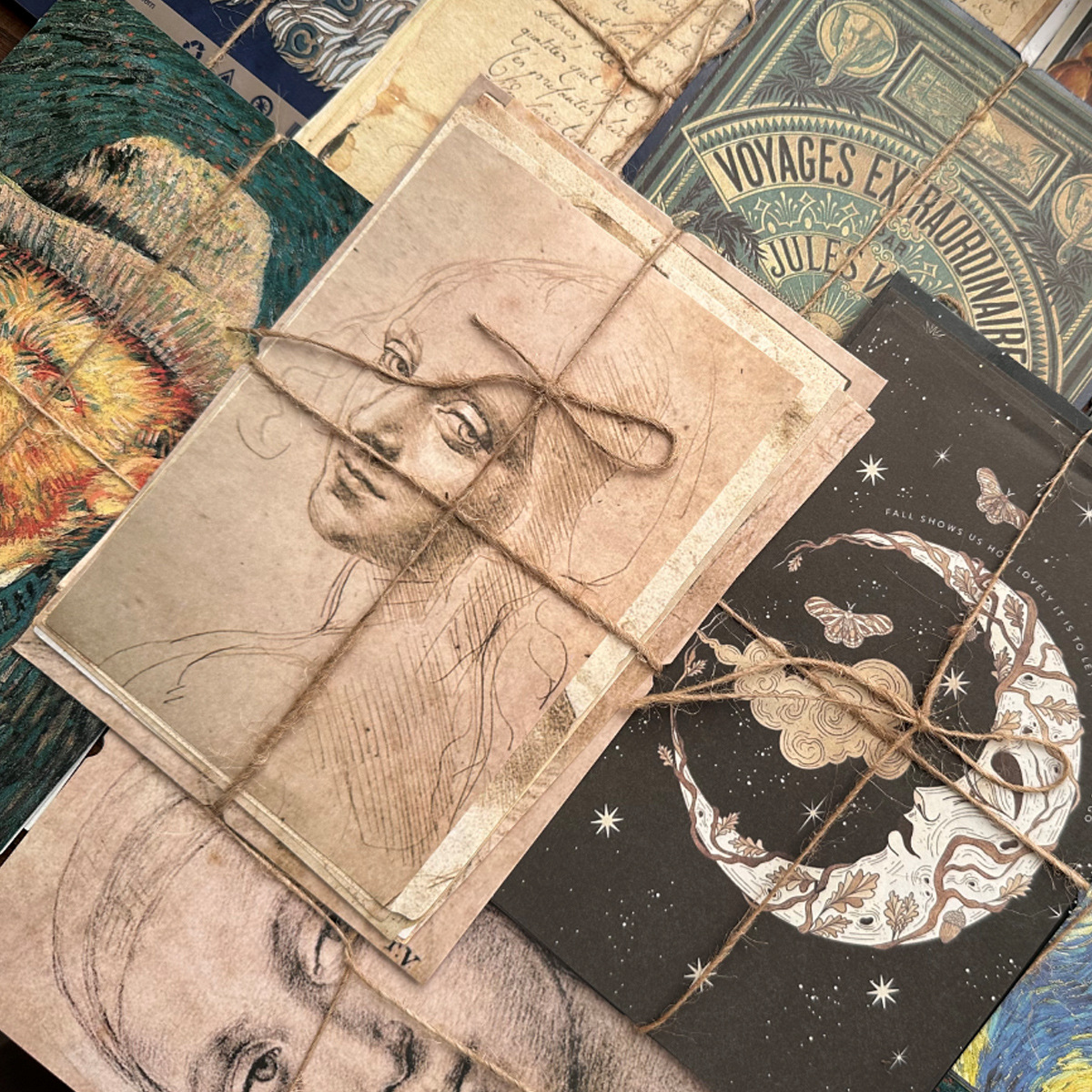 Old Fashioned Texture Paper Se - Vintage Fashion Journal のレビューと価格