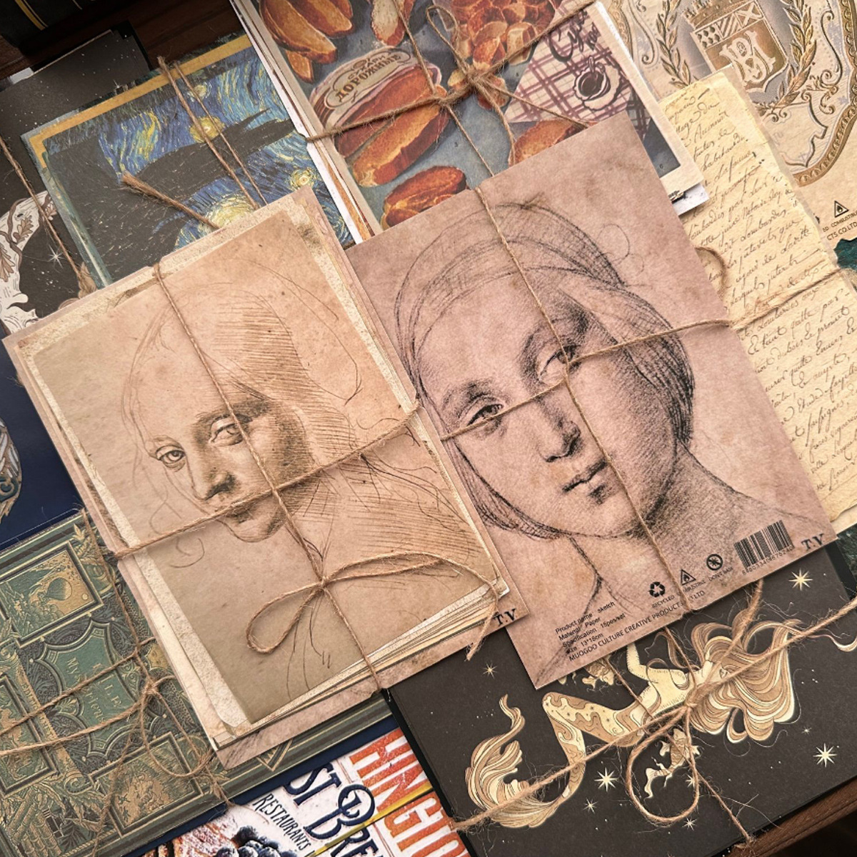 Old Fashioned Texture Paper Se - Vintage Fashion Journal のレビューと価格