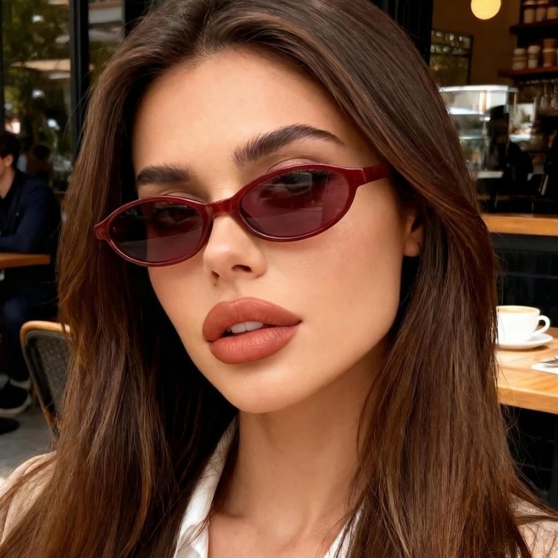 New Retro Sexy Cat Eye Sunglas - Vintage Fashion Aesthetic のレビューと価格