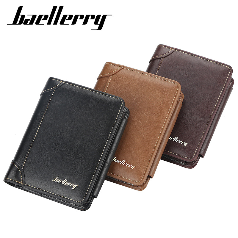 New PU Leather Men Wallets Hig - Vintage Fashion Postcards のレビューと価格