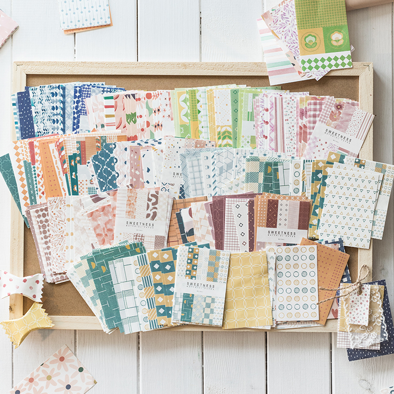 50 Pcs Kawaii Ins Paper Card D - Vintage Fashion Magazine のレビューと価格