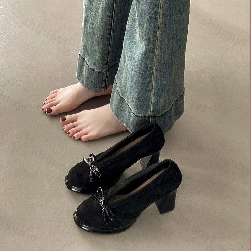 Women's High Heels 2025 Spring - Vintage Fashion Aesthetic のレビューと価格