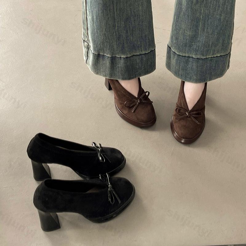 Women's High Heels 2025 Spring - Vintage Fashion Aesthetic のレビューと価格