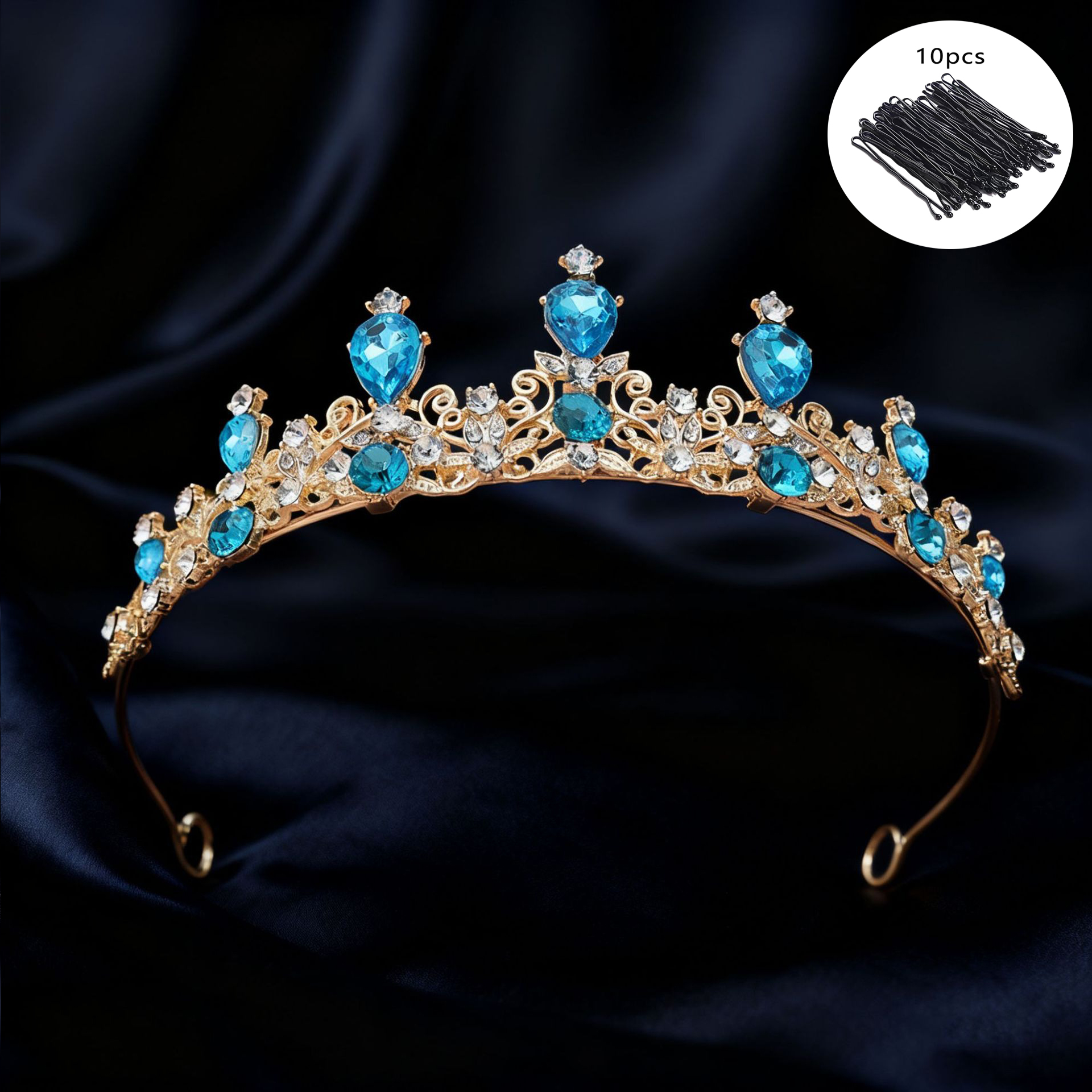Bridal Tiara Vintage Scroll Rh - Vintage Fashion Aesthetic のレビューと価格