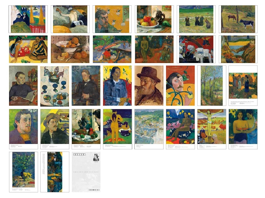 30 Sheets/Lot Artist Paul Gaug - Vintage Fashion Journal のレビューと価格