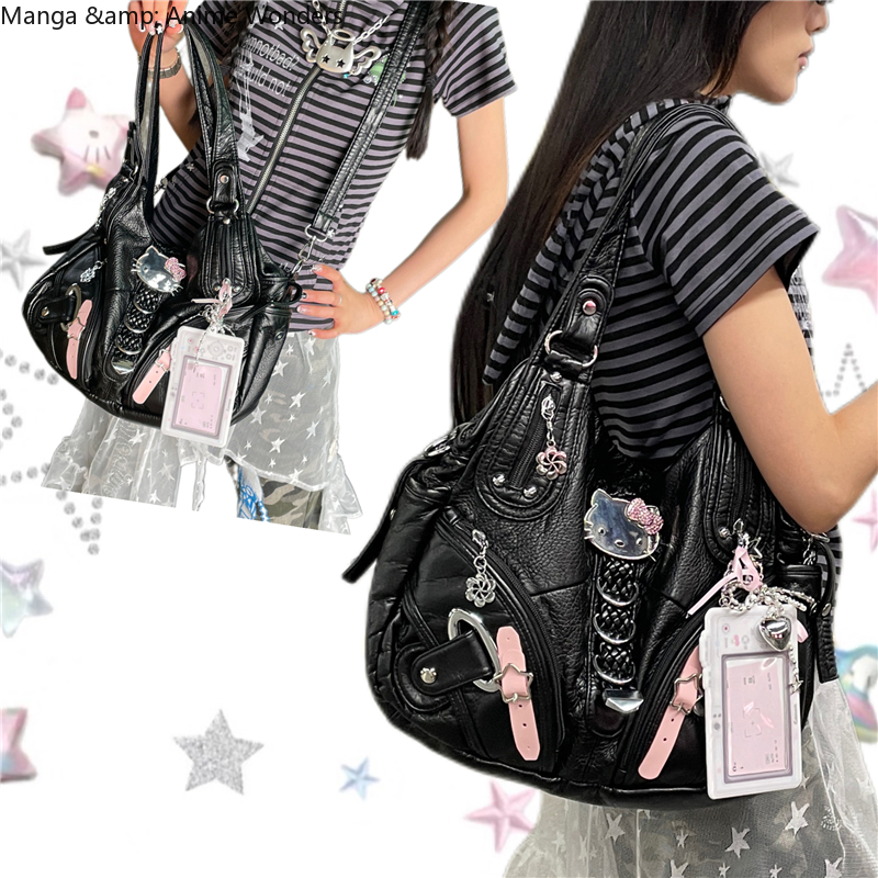 Cute Shoulder Bag Y2K Retro Su - Vintage Fashion Subculture のレビューと価格