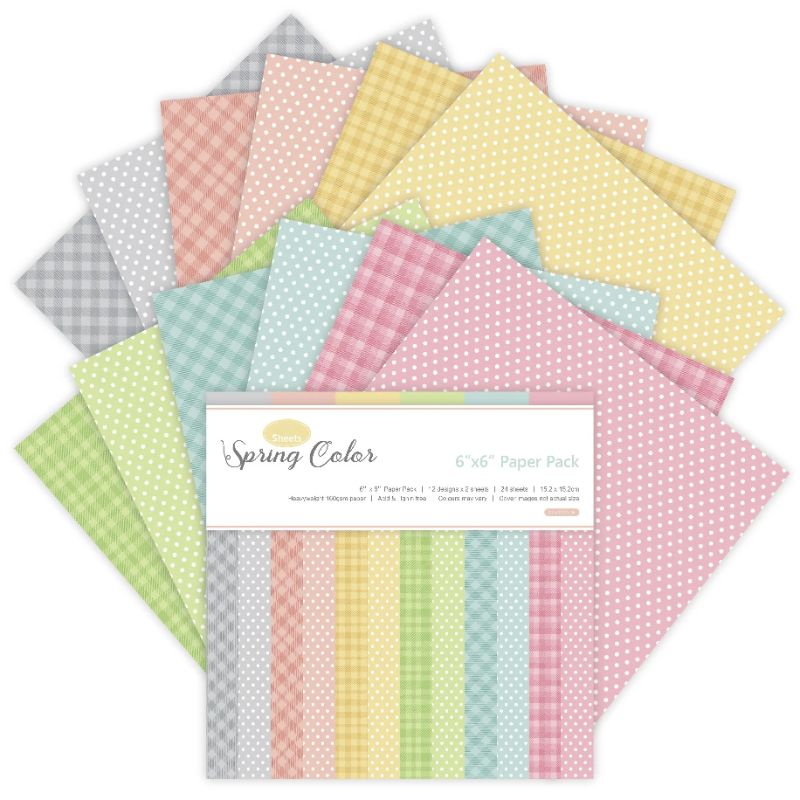 12 Sheets Spring Colors Craft  - Vintage Fashion Magazine のレビューと価格