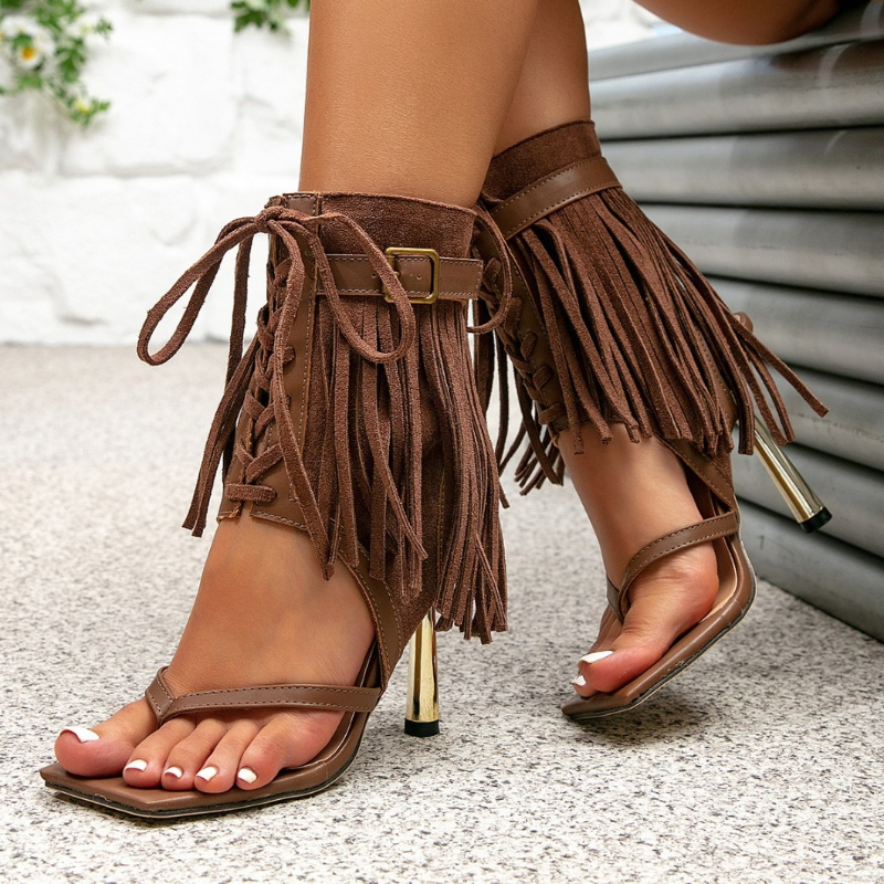 High Quality Faux Suede Ankle  - Vintage Fashion Design のレビューと価格