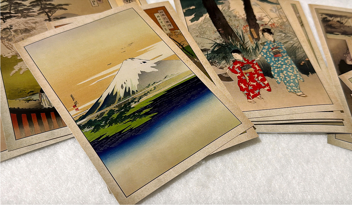 30Pcs Ogata Gekko Painting Pho - Vintage Fashion Journal のレビューと価格