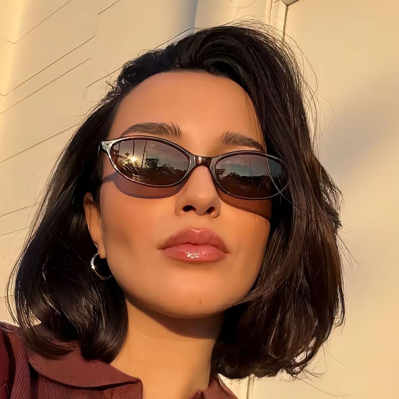Vintage Small Cat Eye Sunglass - Vintage Fashion Images のレビューと価格