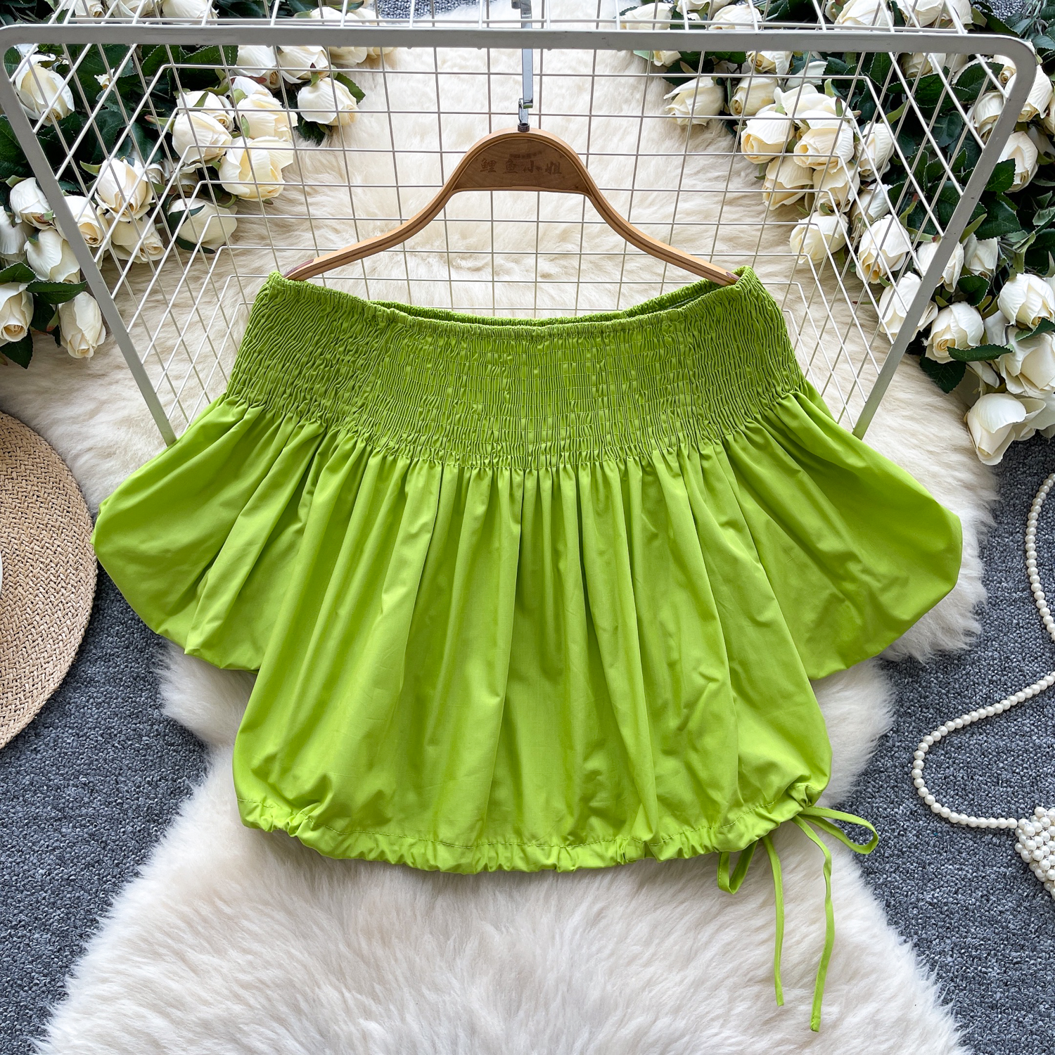 Chic vintage Draw String loose - Vintage Fashion Drawings のレビューと価格