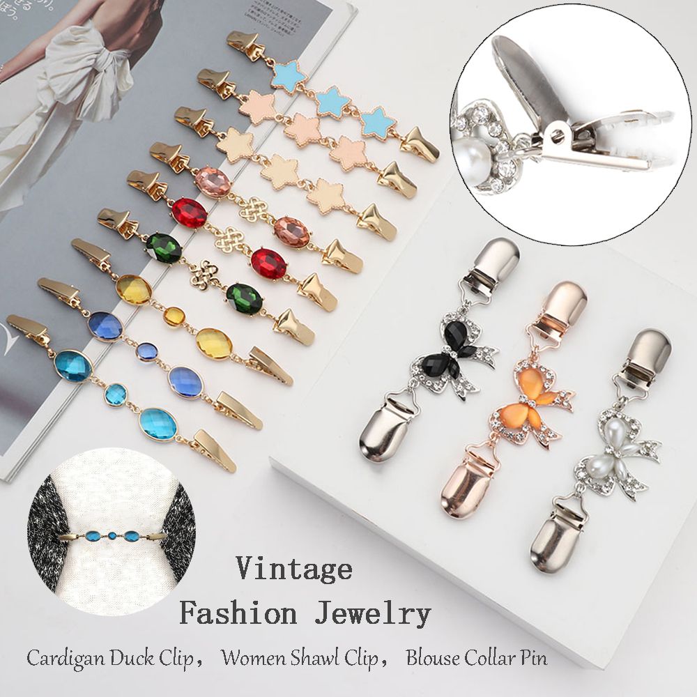 Vintage Cardigan Duck Clip Rhi - Vintage Fashion Postcards のレビューと価格