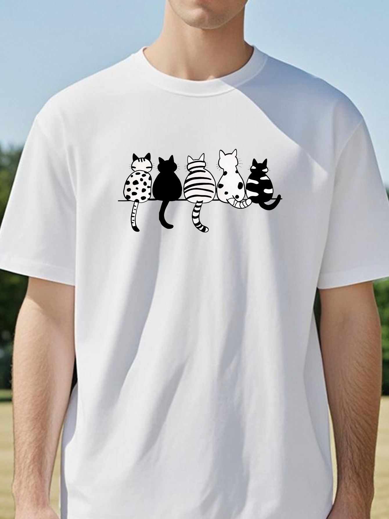 Cat Gang Drawing T-Shirt Women - Vintage Fashion Drawings のレビューと価格
