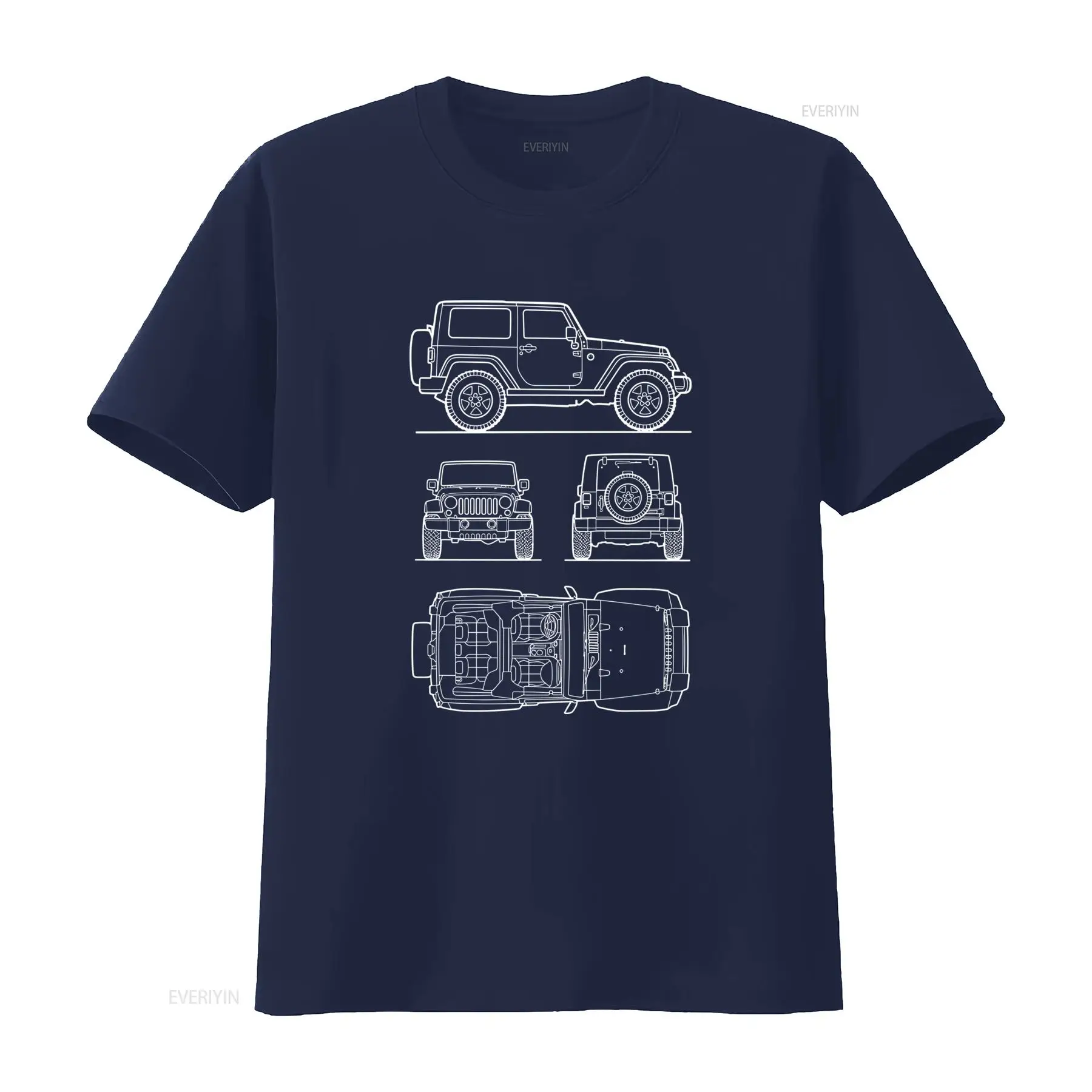 Off Road SUV Rubicon Men's T S - Vintage Fashion Drawings のレビューと価格
