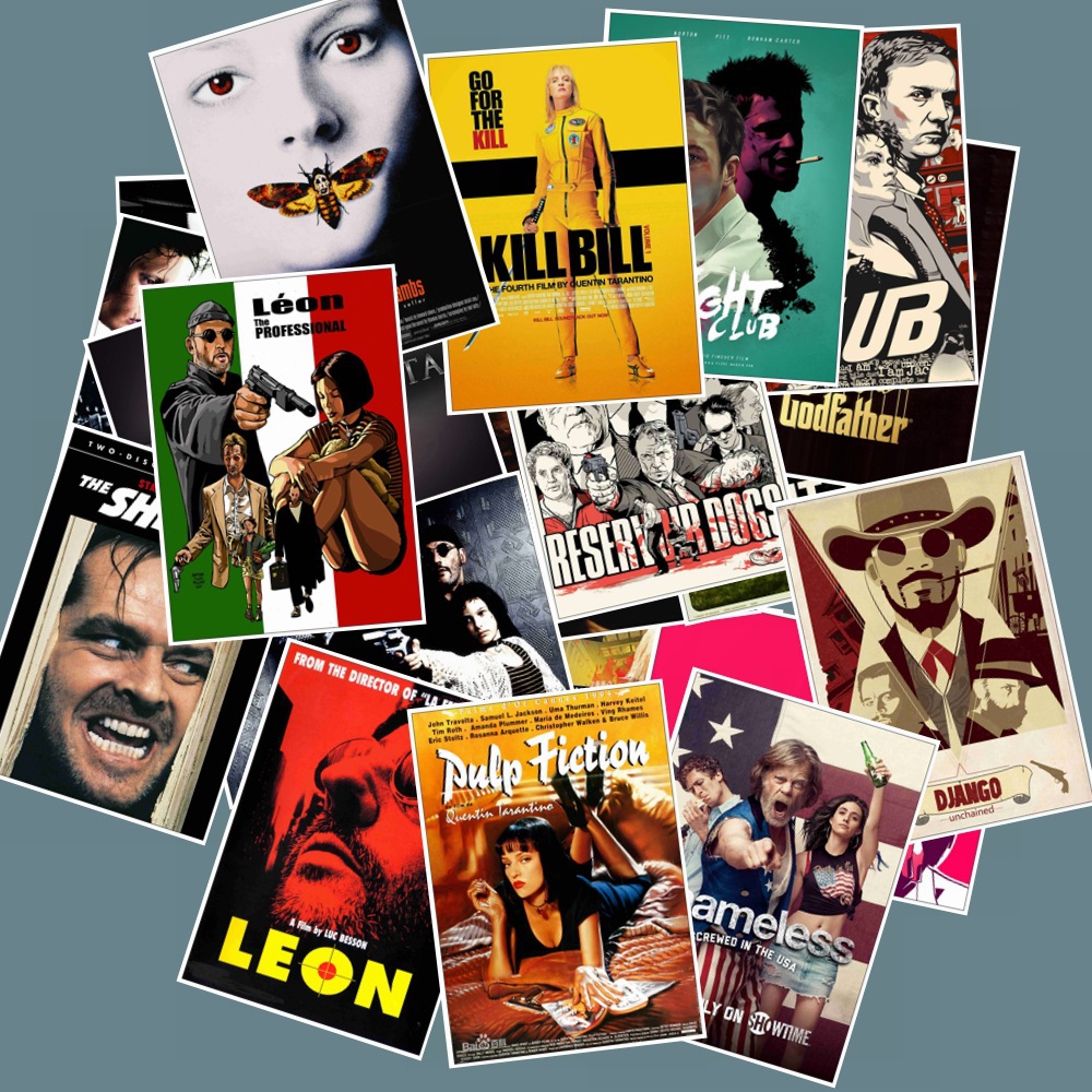 25PCS Classic Movie Posters St - Vintage Fashion Magazine のレビューと価格