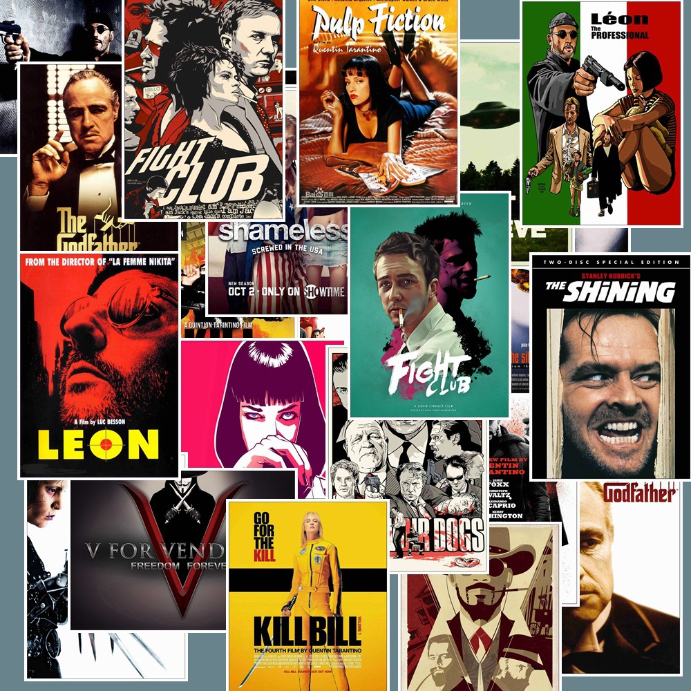 25PCS Classic Movie Posters St - Vintage Fashion Magazine のレビューと価格
