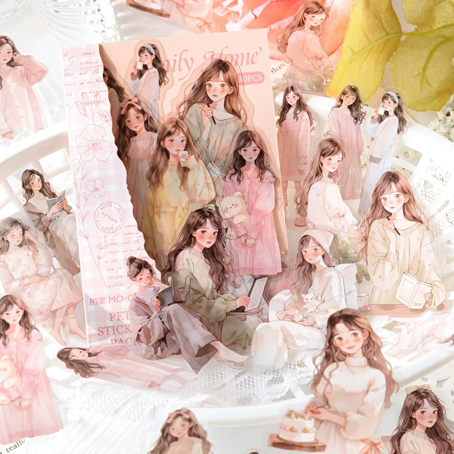 30Pcs Life Tidbits Series PET  - Vintage Fashion Journal のレビューと価格