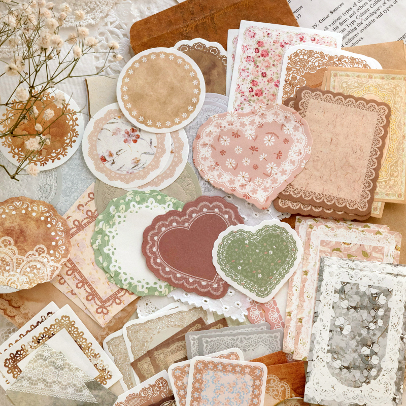 100Pcs/Pack Vintage Notes Mate - Vintage Fashion Magazine のレビューと価格