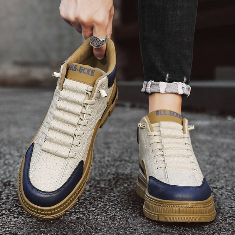 Slip-On Platform Men's Boots S - Vintage Fashion Design のレビューと価格