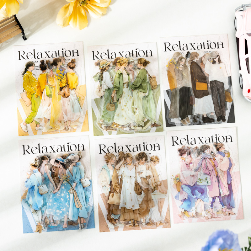 JIANQI 20 pcs/pack Vintage Cha - Vintage Fashion Journal のレビューと価格