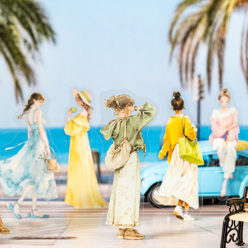 JIANQI 20 pcs/pack Vintage Cha - Vintage Fashion Journal のレビューと価格