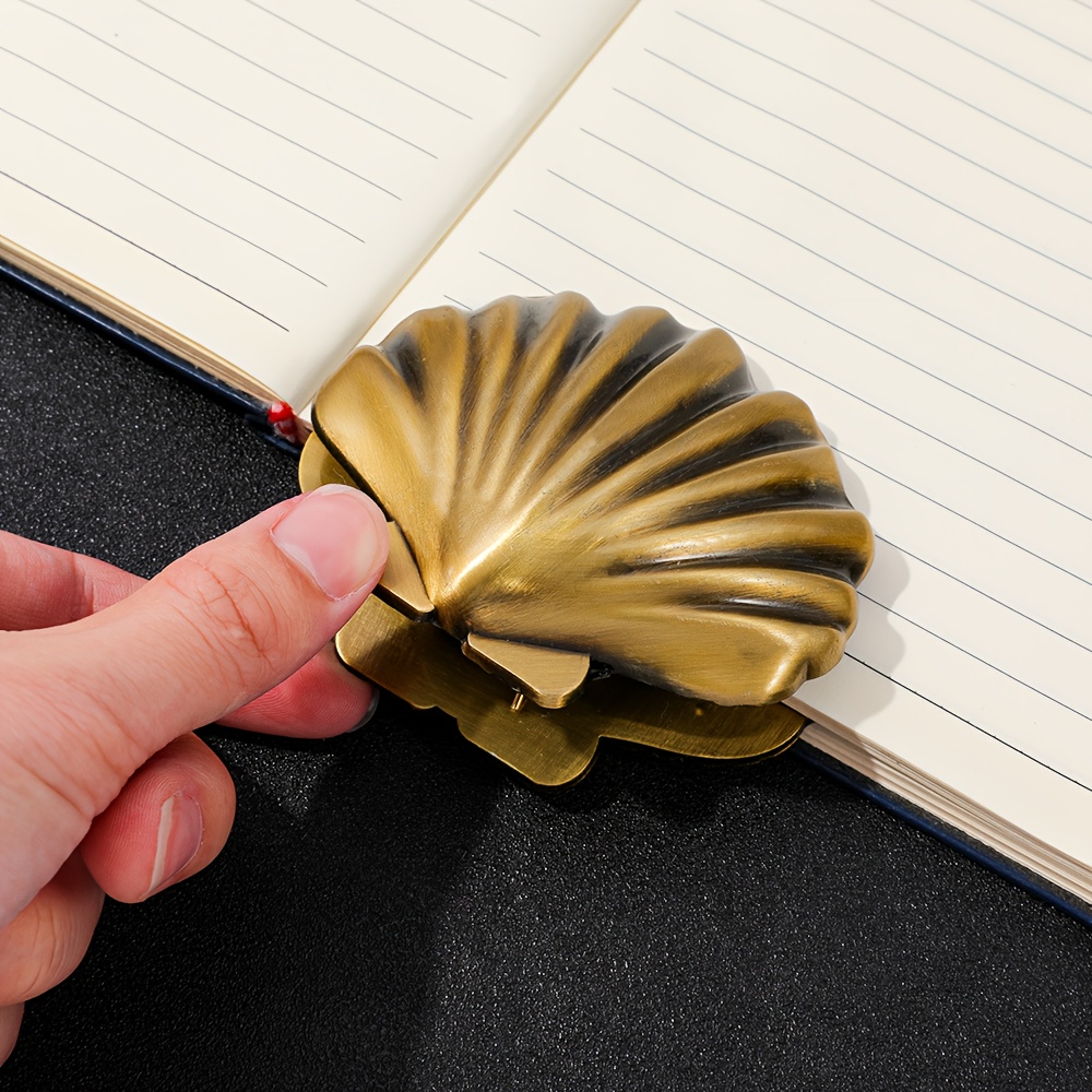 1pc Vintage Shell Metal Journa - Vintage Fashion Journal のレビューと価格