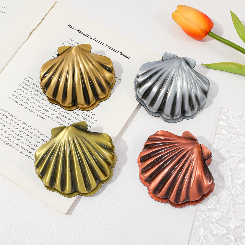 1pc Vintage Shell Metal Journa - Vintage Fashion Journal のレビューと価格