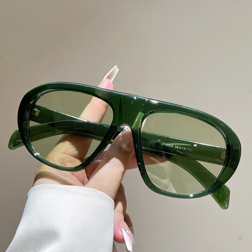 New Oversized Pilot Sunglasses - Vintage Fashion Brands のレビューと価格