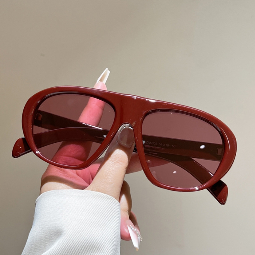 New Oversized Pilot Sunglasses - Vintage Fashion Brands のレビューと価格