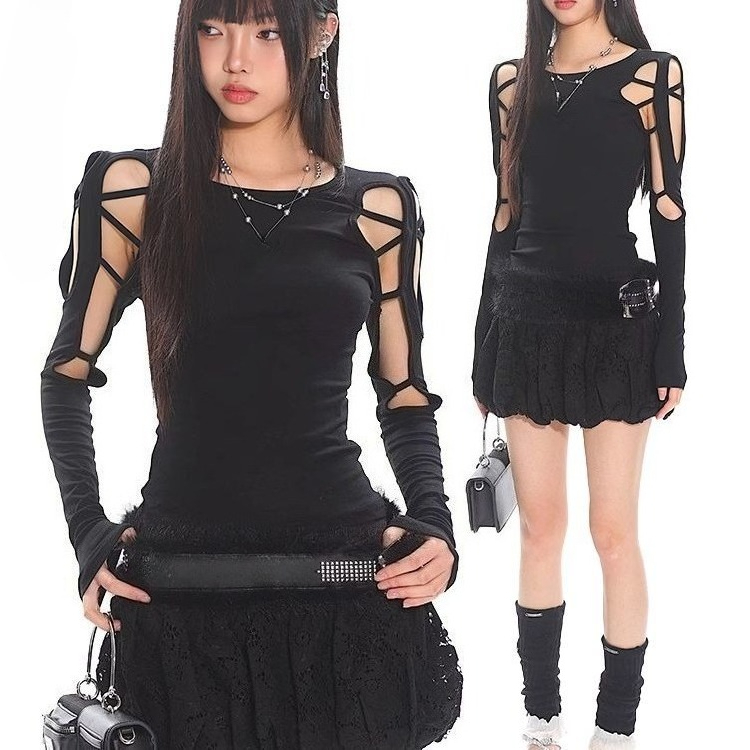 Retro Punk Rock Women T-Shirt  - Vintage Fashion Subculture のレビューと価格