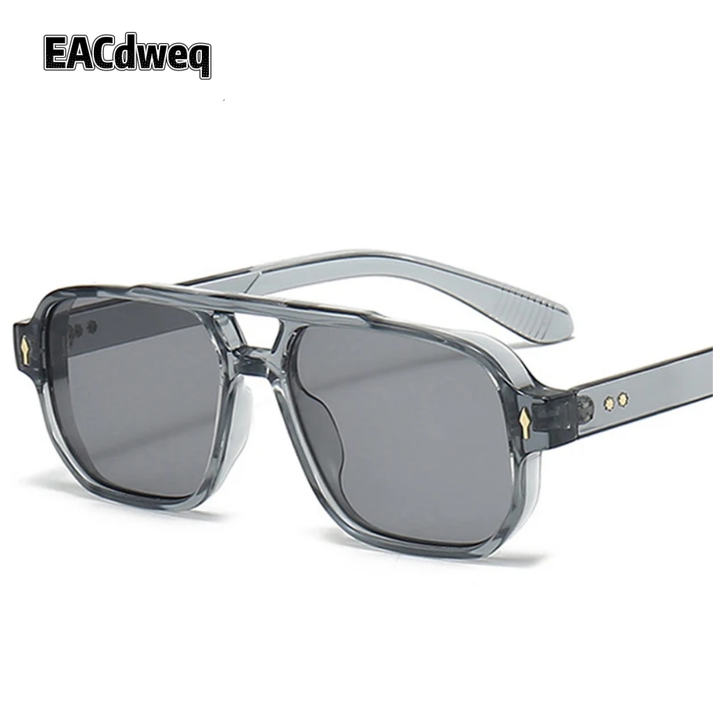 Vintage Double Bridges Men Squ - Vintage Fashion Aesthetic のレビューと価格