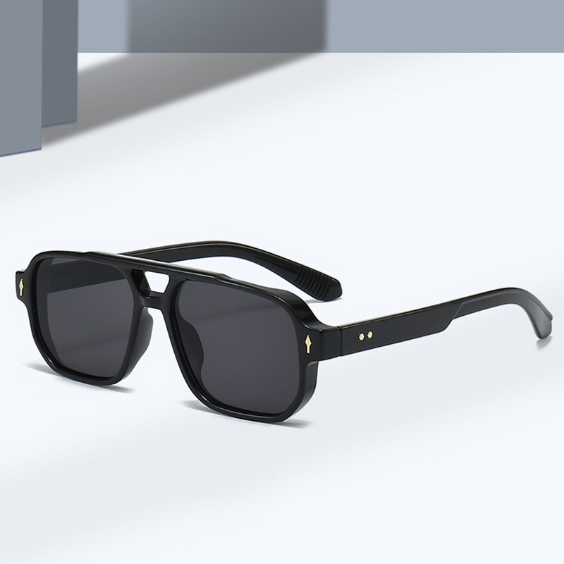 Vintage Double Bridges Men Squ - Vintage Fashion Aesthetic のレビューと価格