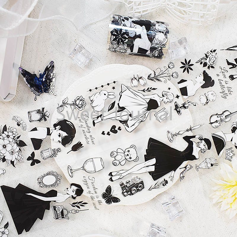 2m/Roll Vintage Lady PET Tape  - Vintage Fashion Journal のレビューと価格