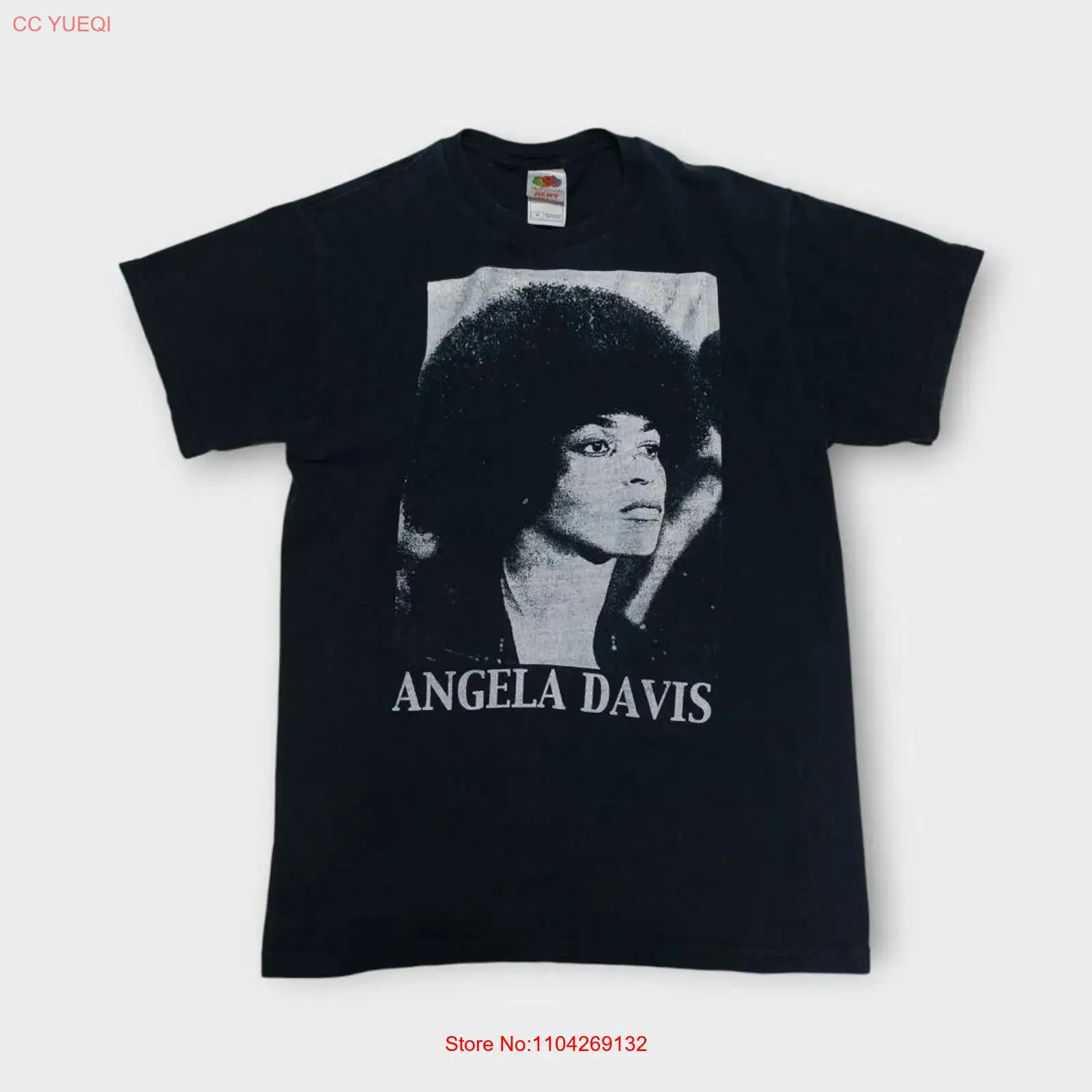 Rare 90s Angela Davis T Shirt  - Vintage Fashion Knitwear のレビューと価格