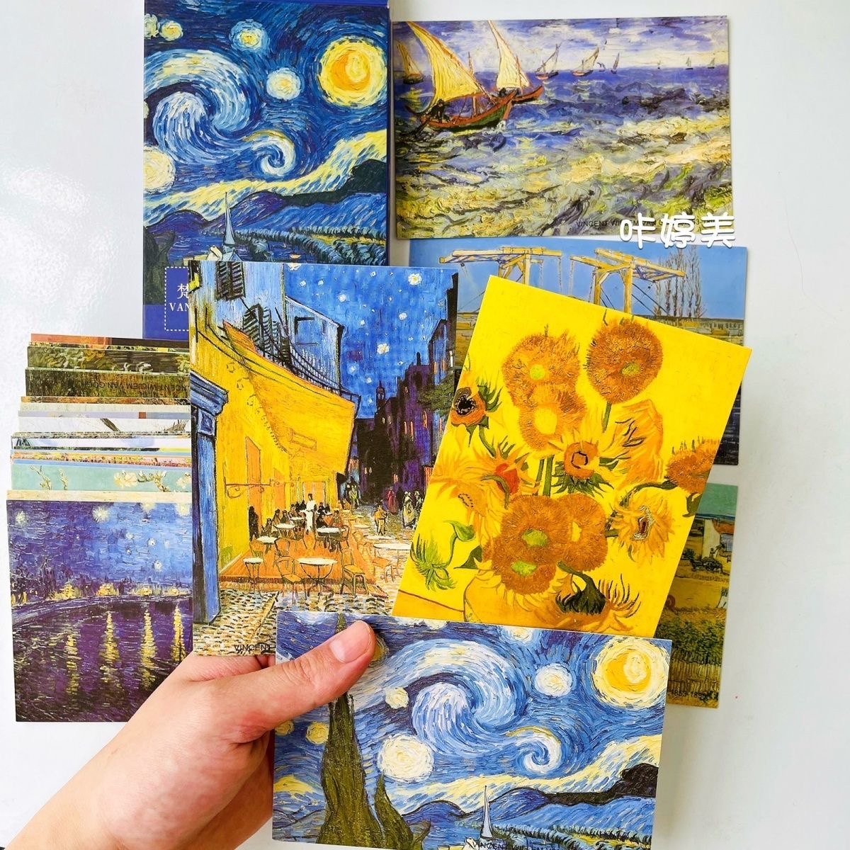 30 Sheets/Lot Van Gogh Oil Pai - Vintage Fashion Postcards のレビューと価格