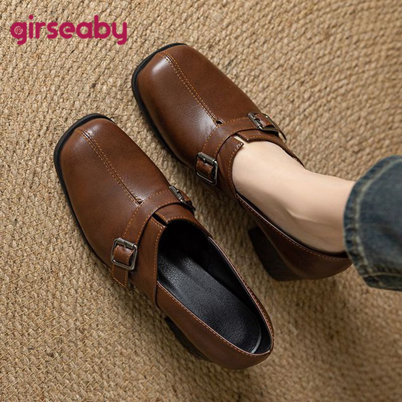 Girseaby Vintage Women Pumps S - Vintage Fashion Design のレビューと価格